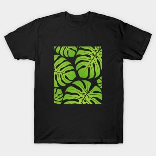 Green tropical leaves T-Shirt
